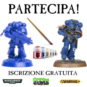 Nuovo concorso artistico di pittura Warhammer